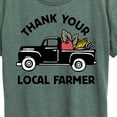 thumbnail image 3 of Instant Message - Thank Your Local Farmer - Women's Short Sleeve Graphic T-Shirt, 3 of 7