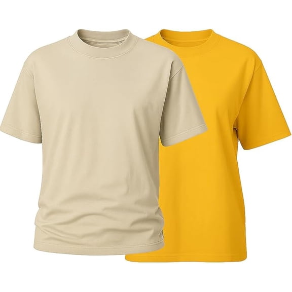 Classic Unisex Crew Neck T-Shirt – Soft Cotton Short Sleeve Tee for Men & Women – Casual Everyday Shirt