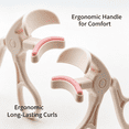 thumbnail image 3 of XIBUFE 2026 New 2Pcs Eyelash Curler Plastic Long-Lasting Hold Eye Lash Curler Comfortable Tactility and Ergonomic Handle Tweezerman Eyelash Curler for Daily Makeup Special Occasion Combination 4, 3 of 6