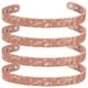 thumbnail image 1 of Pulsera magnética cobre CooperWavs 4Pzas 15-18cm 8mm Cobre Texturizado Color: Cobre., 1 of 5