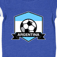 thumbnail image 4 of Inktastic Soccer Argentina Flag Banner Boys or Girls Baby Bodysuit, 4 of 5