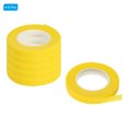 thumbnail image 3 of Uxcell 30 Yard Floral Tape Florist Tape Crepe Paper Flowers Bouquets Tapes Yellow 6 Roll, 3 of 7