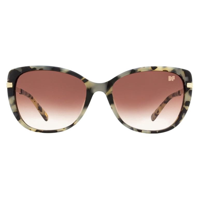 Diane Von Furstenberg Abigail Sunglasses DVF646S 220 Cream  display picture 3