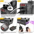 thumbnail image 4 of Fog Machine, Automatic Spray Smoke Machine with Colorful LED Light Effect, Remotes with Preheating Light Indicator for Party Halloweeen Christmas, 4 of 8