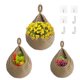 thumbnail image 1 of Cesta de almacenamiento de 3 uds. Cesta colgante de frutas y verduras tejida a mano con gotas de agua (B) Likrtyny Libre de BPA, 1 of 8