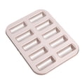 thumbnail image 1 of Non-stick Financier Cake Pan, Rectangle Muffin Pan Biscuits Cookies Bakeware, Mini Bread Baking Tin (10 cavity), 1 of 4