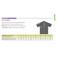 thumbnail image 2 of Tri-Mountain Racewear RS-3 930 Short Sleeve Woven Shirt, 2X-Large, Navy/White, 2 of 2