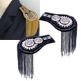 thumbnail image 3 of Epaulets Tassel Chain Jewelry Brooches Punk Shoulder Epaulette for, 3 of 7