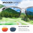 thumbnail image 4 of Gafas Deportivas Polarizadas para Niños y Jóvenes Xagger para Béisbol, 4 of 6