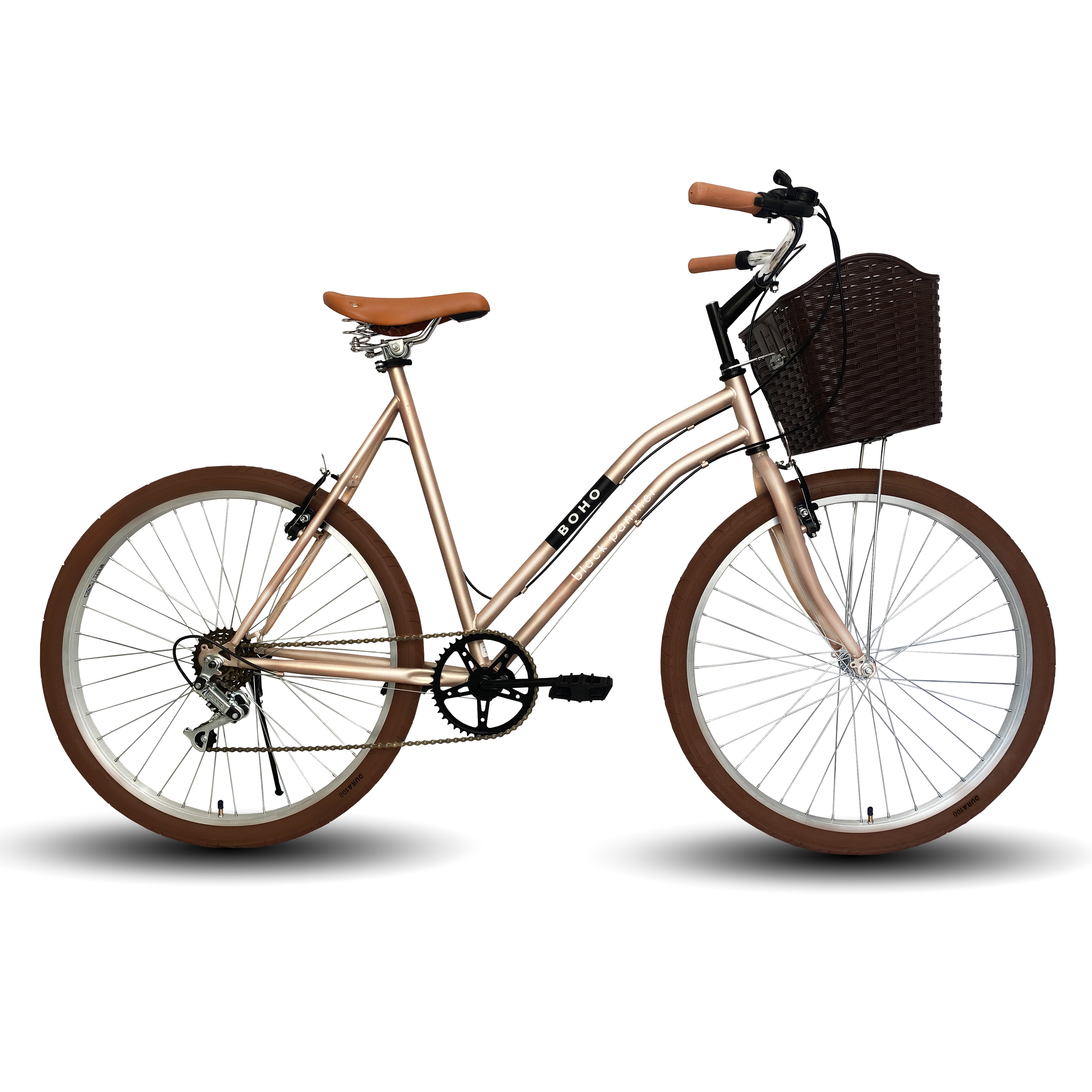 Bicicleta Black Panther Boho R26 D 6V Rosa | Bodega Aurrera en línea