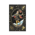 thumbnail image 1 of (B)78 cartas de tarot con guía, baraja clásica de tarot Rider Waite de PVC resistente al agua, antiarrugas, con lámina de oro de lujo, con caja exquisita para principiantes, 1 of 5