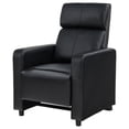 thumbnail image 6 of Toohey Upholstered Home Theater Push Back Recliner Black, 6 of 9