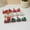 Christmas Decorations B, variant on AZXY Christmas Table Decor Wooden Christmas Train Decorative Ornament Mini Train Toys Figures for Kids Gifts Party