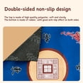thumbnail image 4 of Jokapy Square Mahjong Mat, Anti Slip Noise Reduction Card Game Table Cover, 31" x 31", Blue, 4 of 10
