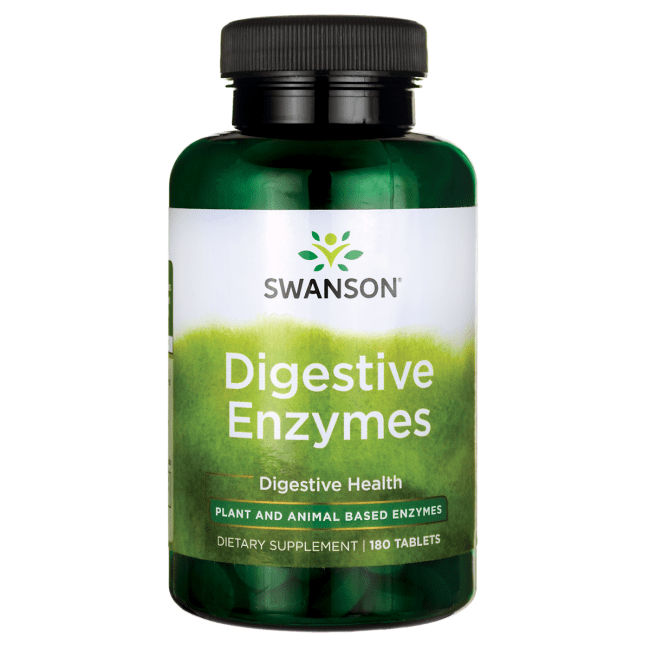 Swanson Digestive Enzymes Promotes Digestive Health Support Aids