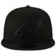 thumbnail image 2 of Gorra New Era NFL 9FIFTY negra sobre negro snapback, 2 of 4