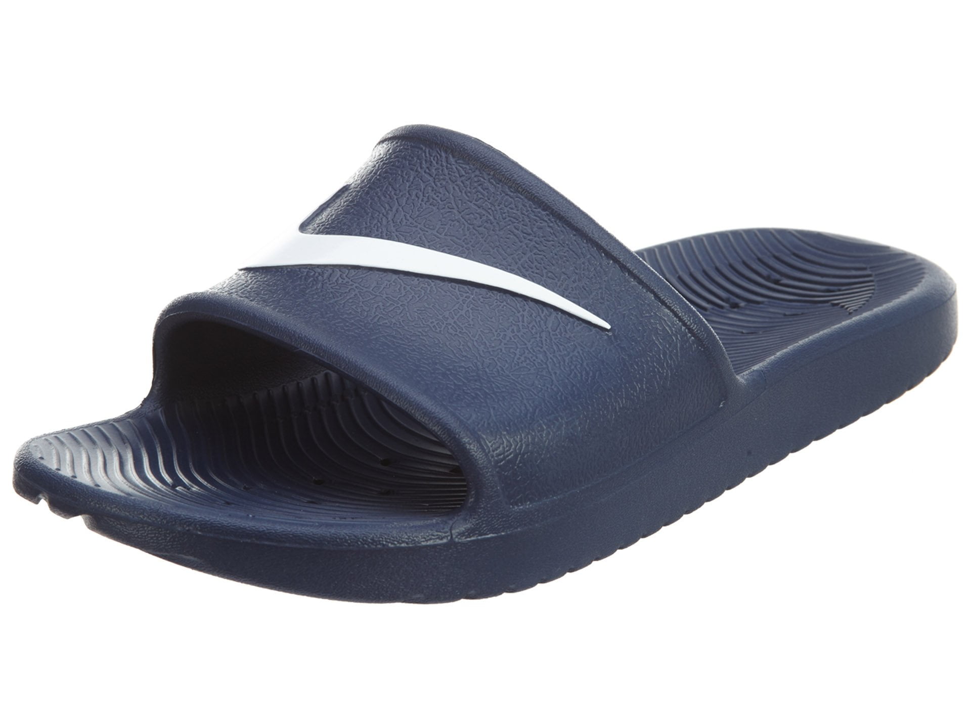 Nike Men's Kawa Shower Slide Sandals Midnight Navy/White 7 (Midnight Navy/White, D(M) US) - Walmart.com