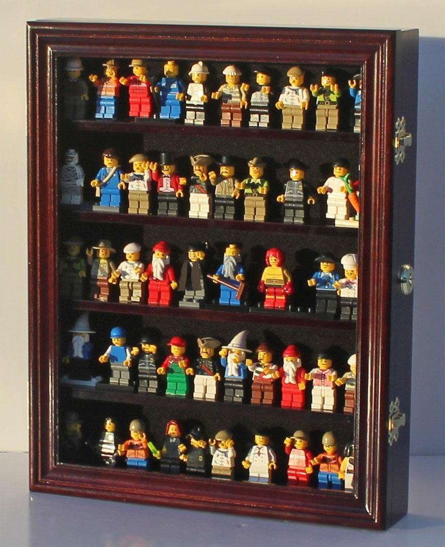 250pcs "NEW" lego minifigures display case & figures case CASE ONLY 