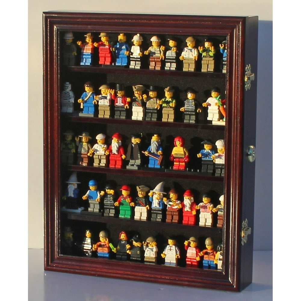 single lego figure display case