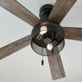 thumbnail image 4 of Better Homes & Gardens Transitional 52" Black Ceiling Fan, 5 Reversible Blades, LED Light Kit, Reverse Airflow, 4 of 16
