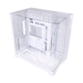 thumbnail image 3 of Lian-Li O11 Vision Compact Tempered Glass ATX Mid Tower Computer Case, White, 3 of 3