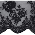 thumbnail image 5 of 1Pc/ 2pcs Lace Valances for Windows, Lace Floral Embroidered Semi Sheer Curtain for Kitchen Cafe Dinning Bath Room, 51x16inch, 5 of 5