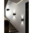 thumbnail image 2 of LED Wall Sconce  Wall Mounted Lamp 3 Color Temperature & 3 Brightness Level 360°Rotate Magnetic Ball  Cordless Wall Light for Reading Study Bedside, 2 of 8