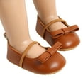 thumbnail image 5 of CAIVO Baby Sandals Soft Sole Walking Shoes With Bow Design Comfortable Casual First For Girls Boys Summer Solid Color Sandals Versatile Footwear, 5 of 8