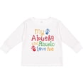 thumbnail image 3 of Inktastic My Abuela and Abuelo Love Me Boys or Girls Long Sleeve Toddler T-Shirt, 3 of 5