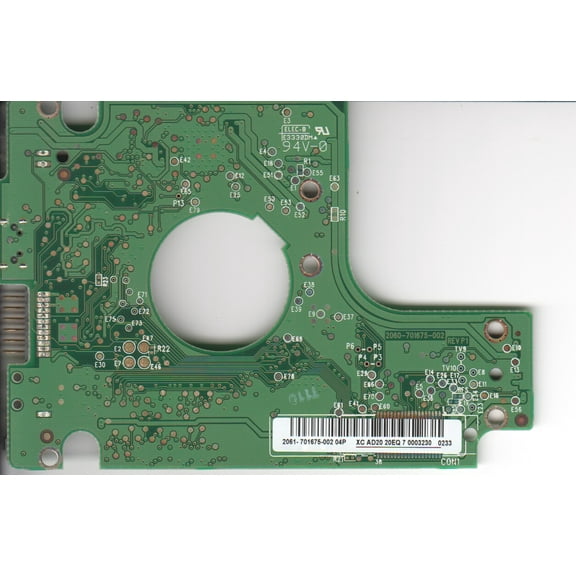 WD5000BMVV-11A1CS0, 2061-701675-002 04P, WD USB 2.5 PCB