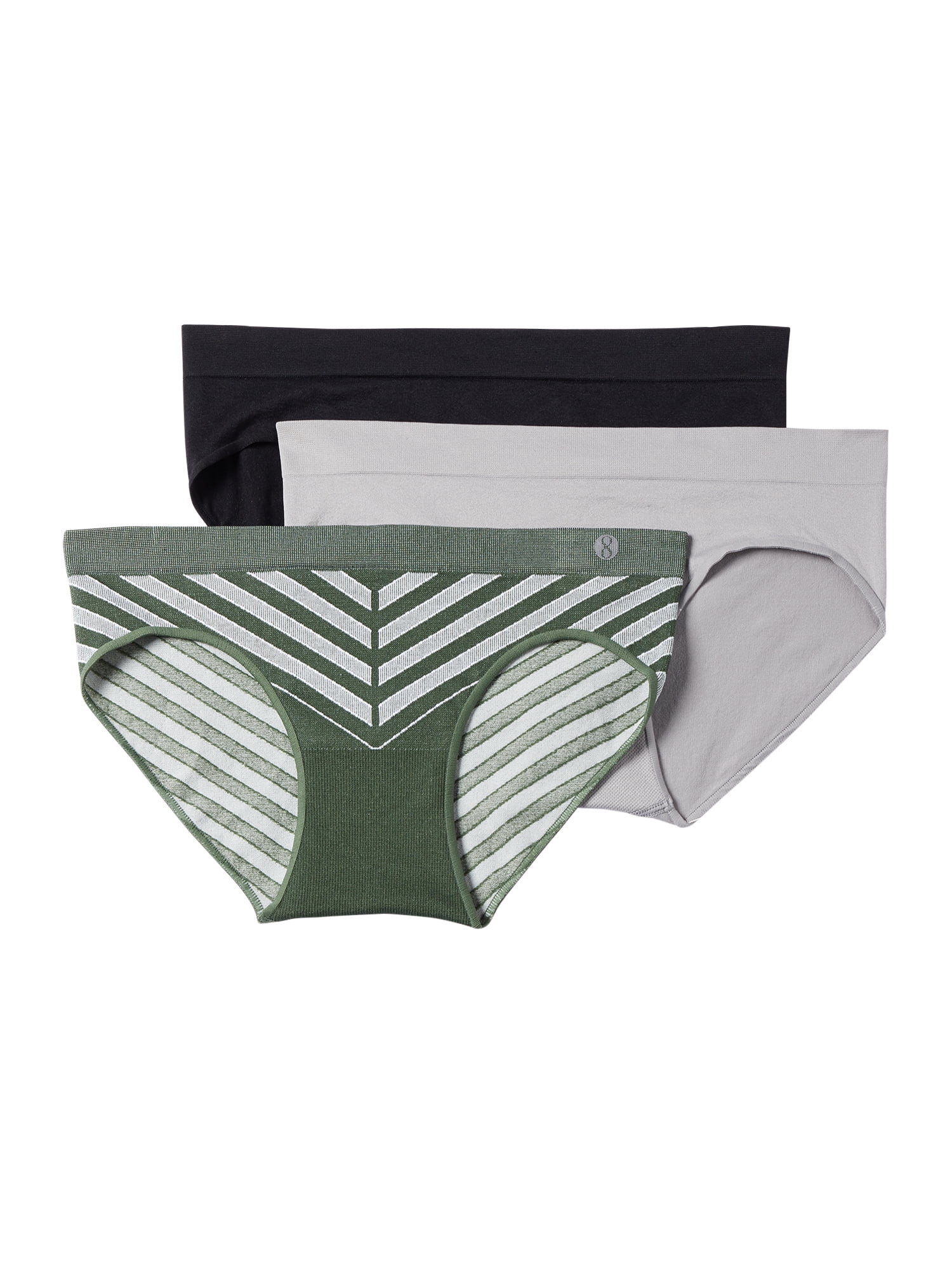 Layer 8 Women's Seamless Hipster Panties, 3Pack