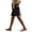 #02 Black 【Mix & Match: Stock Up on Your Favorite Colors】, variant on Women's Cotton Blend High-Waisted Casual Shorts, Soft Pull-On Elastic Waistband with Drawstring, Side Pockets for Essentials, Tummy Control Fit, Everyday Comfort | TruBelle,Black S