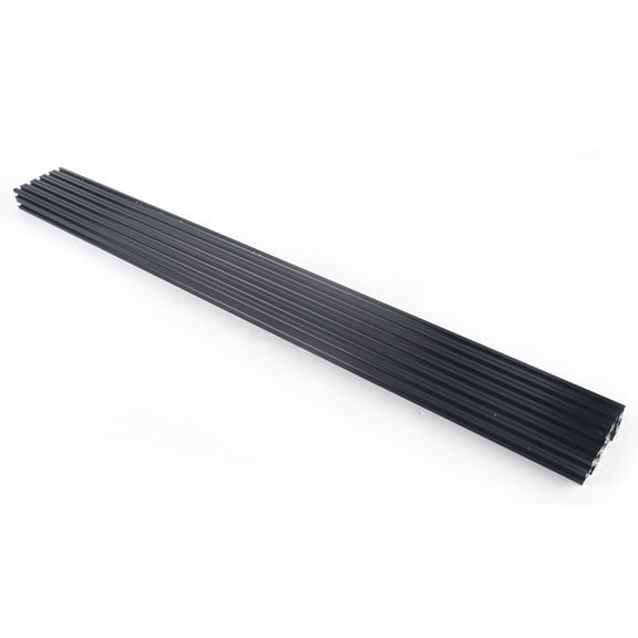 10 Pack 2020 T-Slot Aluminum Extrusion For CNC 3D Printer - 10X 1M Black