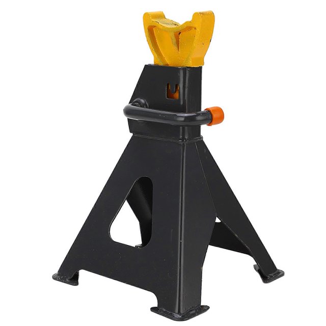 3 Ton Car Jack Stand Adjustable Ratcheting High Strength Steel for SUVs RVs Trailers Trucks