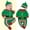 2-Green, variant on WENXIAOO Toddler Santa Claus Costume for Baby Boys Santa Romper Jumpsuit with Santa Hat Newborn Christmas Costume for Baby Girls 3-6 Months