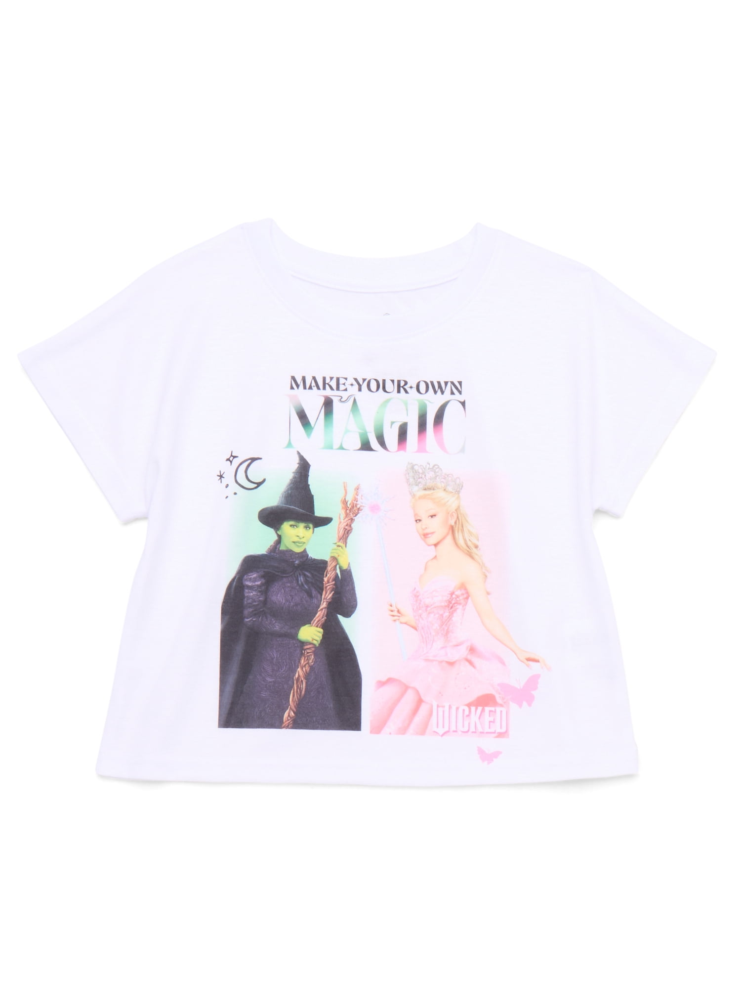 Wicked Girls Make Your Own Magic Graphic Print Pajama Set, 2-Piece, Sizes 4-16