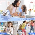 thumbnail image 4 of Aikidkit Kids Camera Instant Print with 2.4in Flip Screen and 32GB SD Card, Toy Camera for Girls Boys 3-12 Years Best Birthday Gifts, Blue, 4 of 11