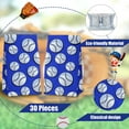 thumbnail image 2 of 30 Pack Baseball Goodie Gift Bags Party Treat Favor Blue Baseball Snack Paper Bags for Team Sports Theme Birthday Party Decor Game Celebration, 2 of 4
