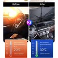 thumbnail image 2 of Qoosea Car Sun Shade Windshield Foldable, Automotive Windshield Sunshades Window Shades Umbrella Car Accessories, 53 x 29.5 in, 2 of 6