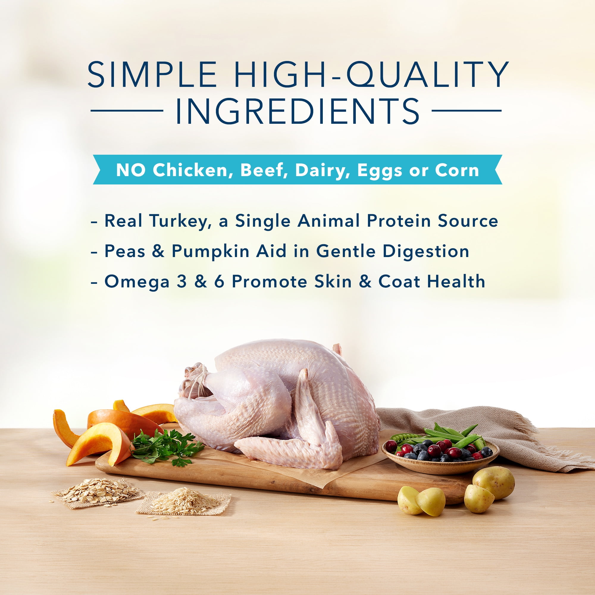 Blue basics top senior dog food