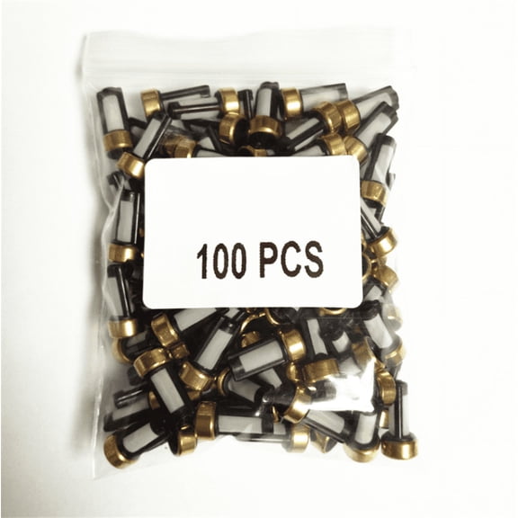 FYUU 100 Pcs Full Range of Fuel Injector Filter, Micro Basket Filter