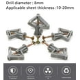 thumbnail image 4 of BIcmte Drywall Anchor with Screw Kit - 50 Set Nylon Plastic Drywall and Hollow Wall Anchor Kit, 4 of 9