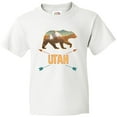 thumbnail image 3 of Inktastic Utah Vacation Bear Silhouette Youth T-Shirt, 3 of 5