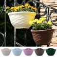 JCWRYPS Gardening Supplies Clearance! Wall Hanging Flower Pots Plastic