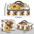 thumbnail image 3 of Iauyy Casserole Carrier for Hot Food Insulated Casserole Travel Carry Bag with Lid Food Warmer Bag for Party/Picnic,Baby Sausage Dog, 3 of 7