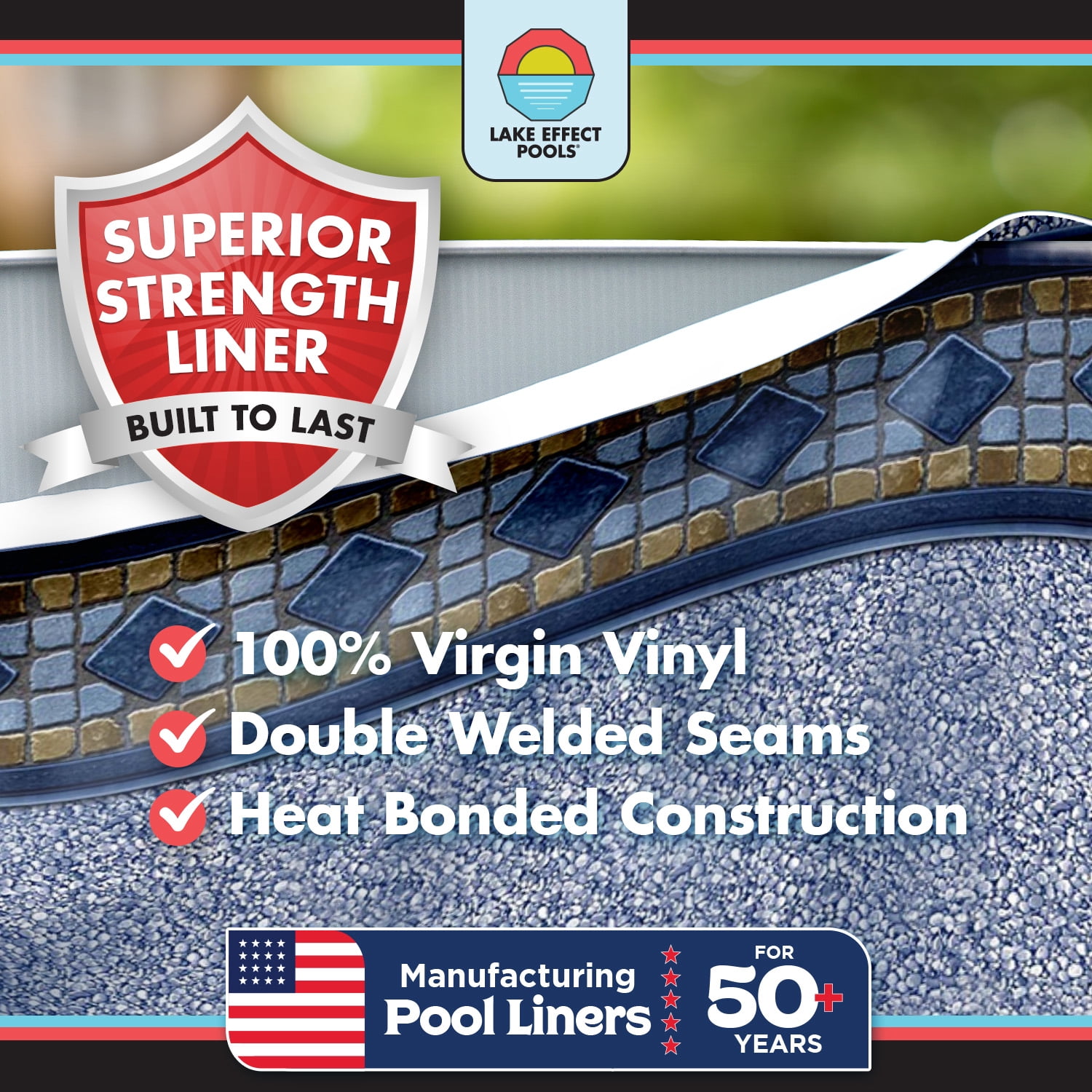 Lake Effect 24' x 52" Cozumel Round Steel Walled Above Ground Swimming Pool