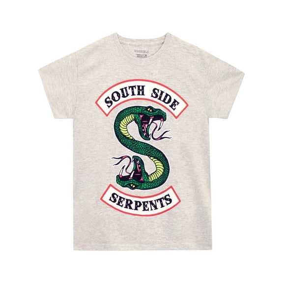 Riverdale Girls South Side Serpents T-Shirt Gray Sizes 8-14