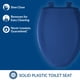 thumbnail image 2 of Asiento de inodoro Bemis 7B1200SLOWT 364, cierre lento, alargado, azul, 2 of 7