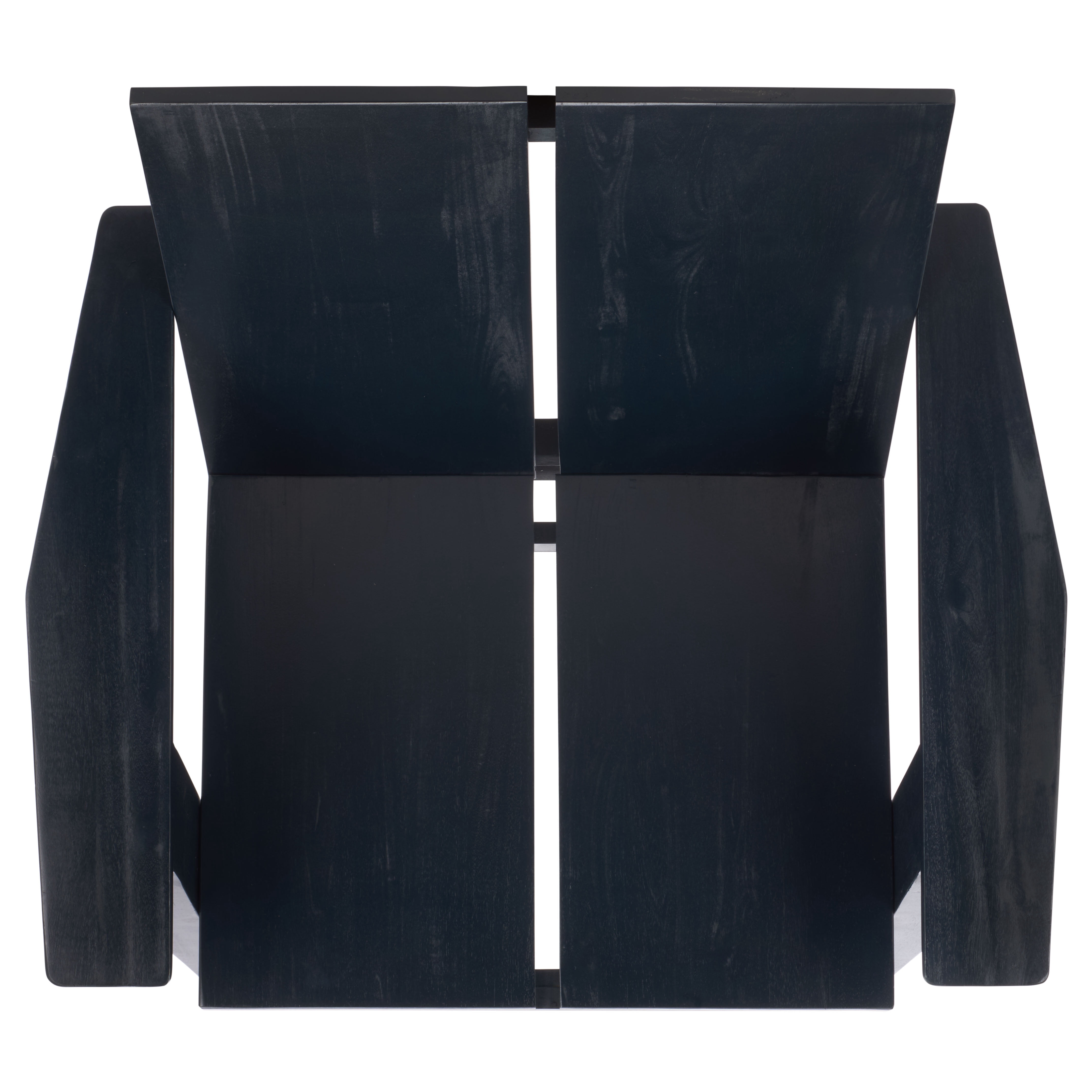 Safavieh Maya Outdoor Wood Adirondack Chair, Midnight Blue