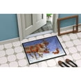 thumbnail image 2 of Carolines Treasures ASA2173JMAT Reindeer and Squirrel Door Mat Indoor Rug or Outdoor Welcome Mat 24x36 Doormat  36"L x, 2 of 4